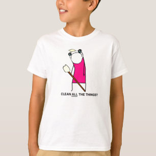 すべての事をきれいにして下さいか。 Tシャツ