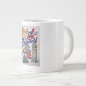すべての事物クリーブランドコーヒーまたはティーマグカップ ジャンボコーヒーマグカップ (正面右)