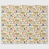 すべての事物ハヌカー ラッピングペーパー (フラット)