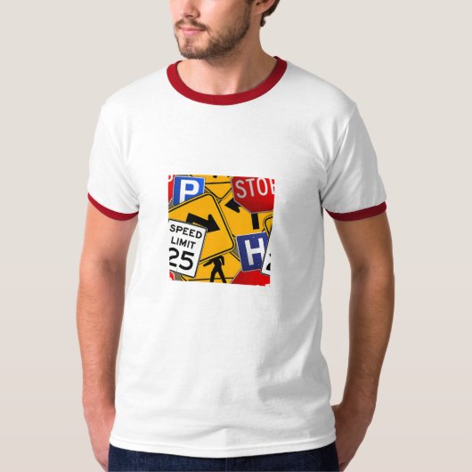 すべての交通標識 Tシャツ (正面)