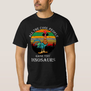 すべての人々がカッコいい小さな恐竜を育てる Tシャツ
