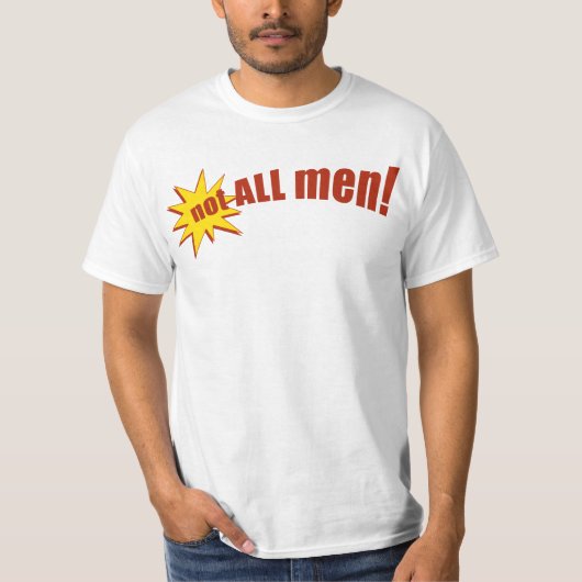 すべての人々ではない Tシャツ (正面)