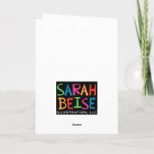 すべての人々に平和 - オーダーメイドのホリデーカード シーズンカード (裏面)