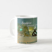 すべての人々のコピー、Rodningを… hol kirke想像して下さい コーヒーマグカップ (正面左)