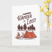 すべての人がさまよっているわけでは失ったない カード (黄色い花)