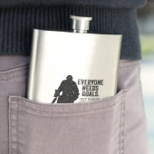 すべての人がゴールを必要とする(ホッケー) フラスク (インサイチュ)