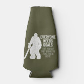 すべての人がゴールを必要とする(ホッケー) ボトルクーラー (正面)