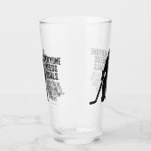 すべての人がゴール(ホッケー)を必要 タンブラーグラス (左)