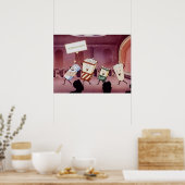 すべての人がロビーに移動 ポスター (キッチン)