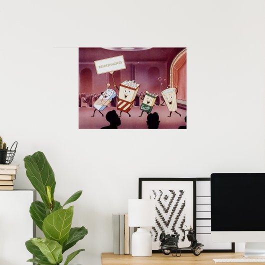 すべての人がロビーに移動 ポスター (ホームオフィス)