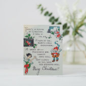 すべての人にとってヴィンテージクリスマス シーズンカード (スタンド正面)