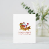 すべての人にクリスマスの喜びを  シーズンカード (スタンド正面)