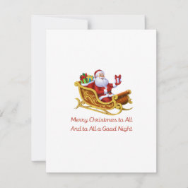 すべての人にクリスマスの喜びを  シーズンカード