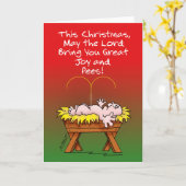 すべての人に喜びとピーク – カード (黄色い花)