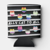 すべての人に寄り添う猫 缶クーラー (裏面)