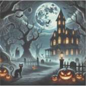 すべての人に対するスティッカーハロウィーンの日 シール (正面)