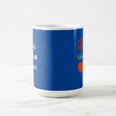 "すべての人に平和を" コーヒーマグカップ (中央)
