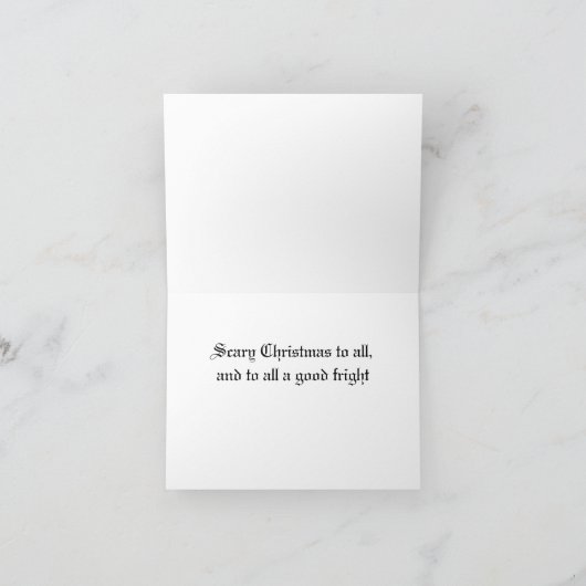 すべての人に恐怖を カード (内部)