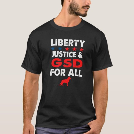 すべての人のためのドイツの羊飼い Tシャツ (正面)