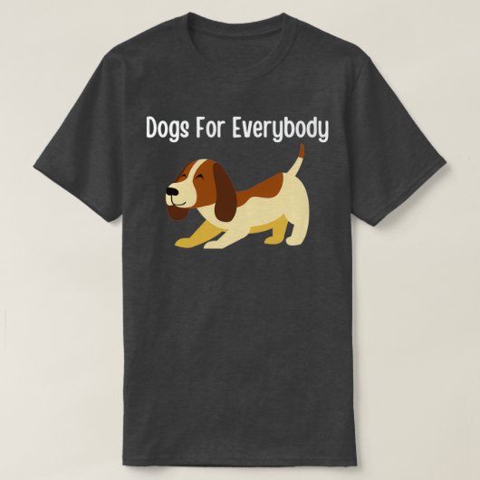 すべての人のための犬40 Tシャツ (デザイン正面)