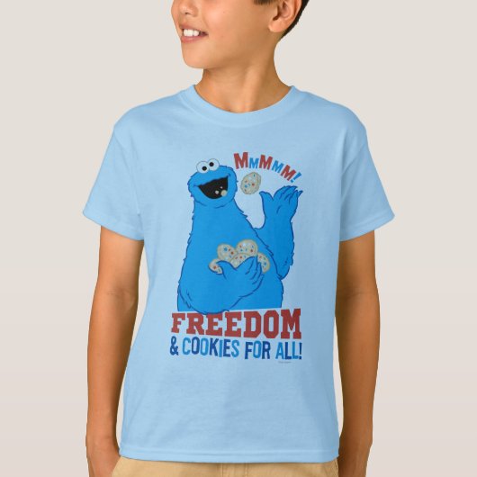 すべての人のための自由とクッキー! Tシャツ (正面)