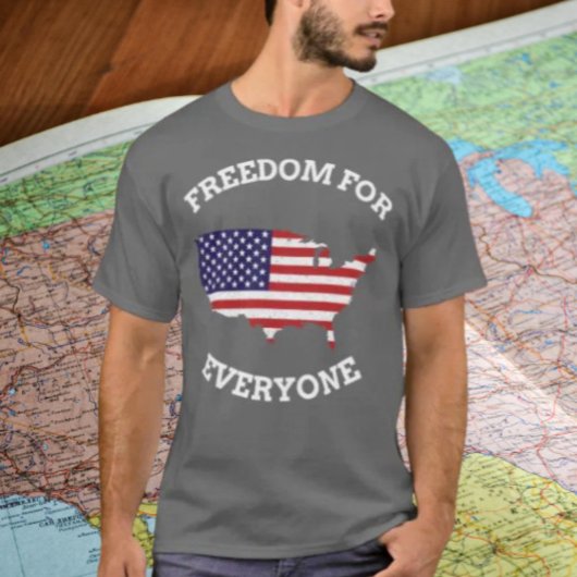すべての人のための自由 Tシャツ