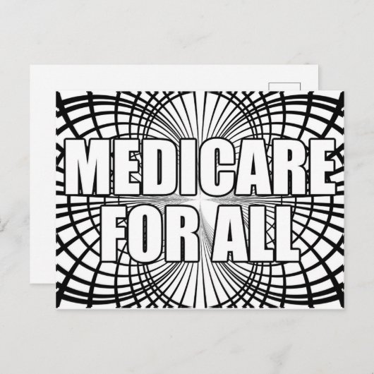 すべての人のための薬 ポストカード (正面/裏面)