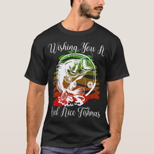 すべての人のための釣り Tシャツ (正面)