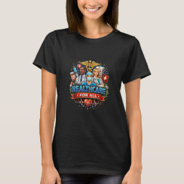 すべての人のケアを Tシャツ