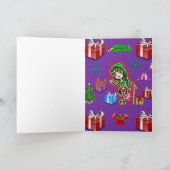 すべての人の子供のためのクリスマスグリーティングカード シーズンカード (内部)