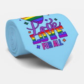 すべての人の愛のために - LGBTQ+ プライド ネクタイ (ロール)