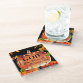 すべての人の流れから来た神賛美を賛美する ガラスコースター (アングル)