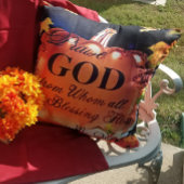 すべての人の流れから来た神賛美を賛美する クッション