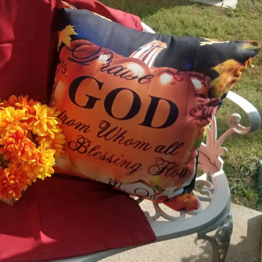 すべての人の流れから来た神賛美を賛美する クッション