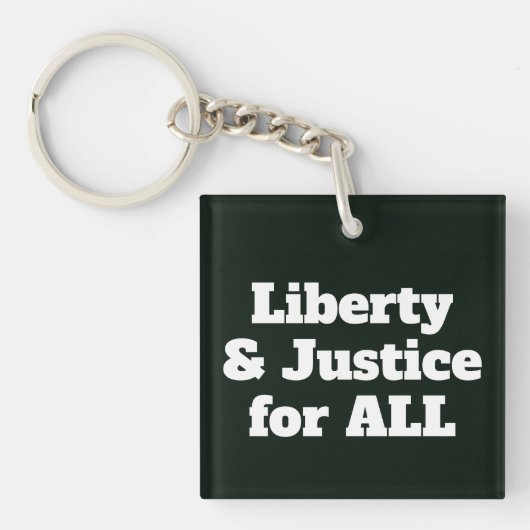 すべての人の自由と正義 キーホルダー (正面)