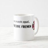 すべての人は同輩を作成しました コーヒーマグカップ (正面右)