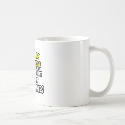 すべての人は平等に作られる…プログラマ コーヒーマグカップ (右)