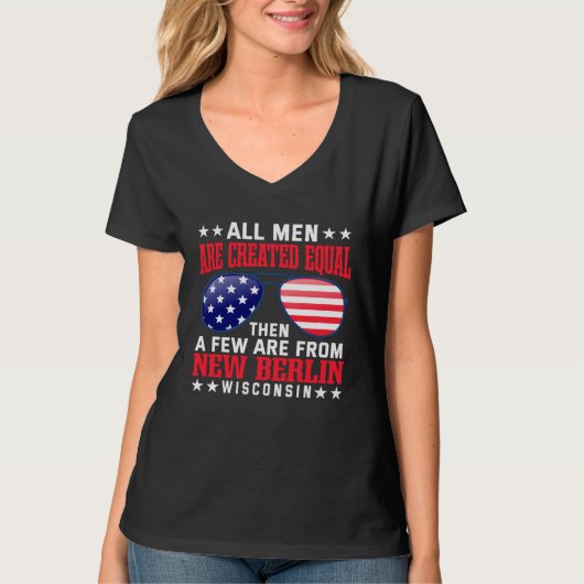 すべての人は平等に創られた ニューベルリン Tシャツ (正面)