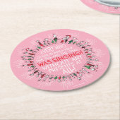 すべての人は誰でも誰でも ラウンドペーパーコースター (アングル)