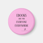 すべての人をどこでも読み上げる マグネット (正面)