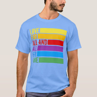 すべての人を愛しすべての人が愛する男の子 Tシャツ