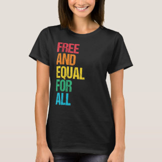 すべての人権ことわざFreedo Tシャツ