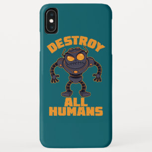 すべての人間のロボットを怒破壊する iPhone XS MAXケース
