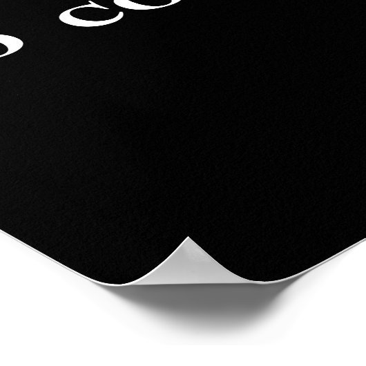 すべての人間の尊厳を尊重する ポスター (角)