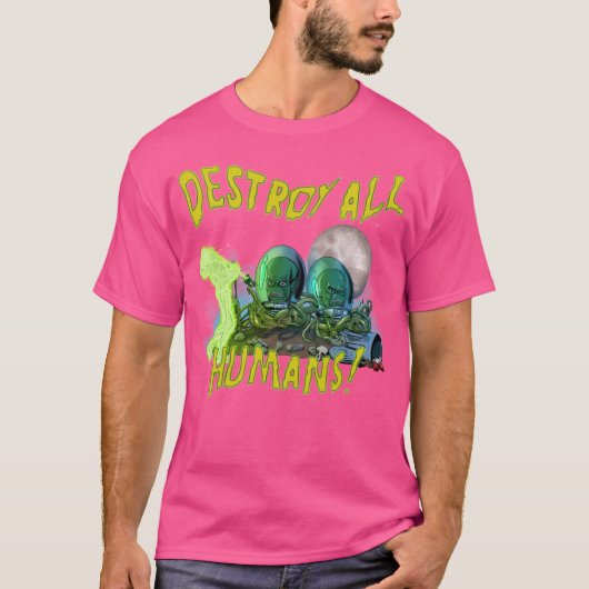 すべての人間を破壊する Tシャツ (正面)