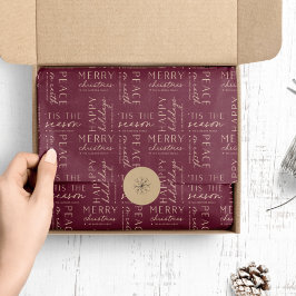 すべての休暇の願いパーソナライズされた 薄葉紙