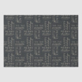 すべての休暇の願いパーソナライズされた 薄葉紙 (正面)