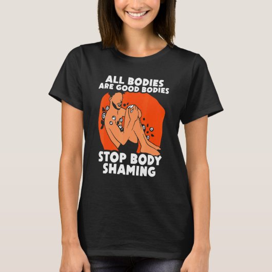 すべての体は良い体であるストップ体Shaming Appea Tシャツ (正面)