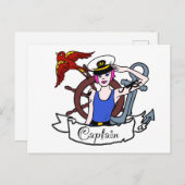 すべての体セーラーピン立て ポストカード (正面/裏面)