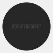 すべての保険代理店ブローカーのセールスマークのメディケア ラウンドシール (正面)